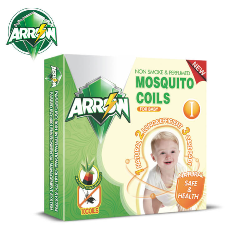 Bobinas para mosquitos sin humo y con incienso natural, seguras y saludables para bebés y niños