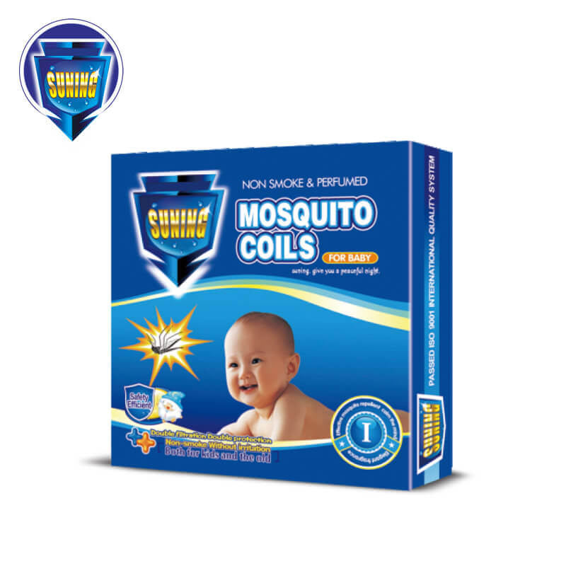 Las bobinas de mosquitos naturales sin humo, seguras y eficientes, adecuadas para bebés y niños